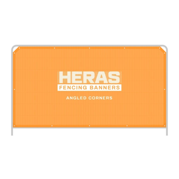  Heras - Fencing - Banners Angled - Corners